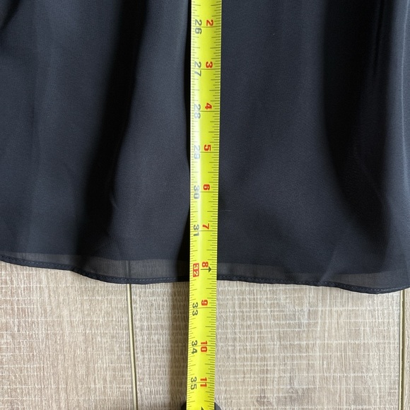 White House Black Market Strapless Black Dress - Picture 4 of 6